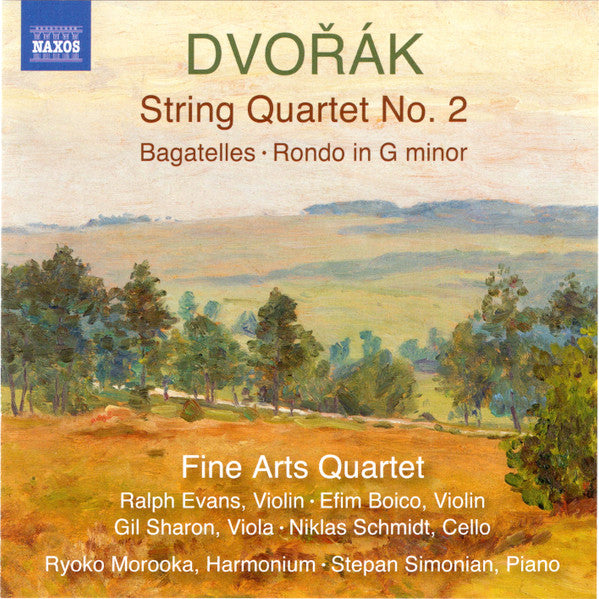 DVOR K: STRING QUARTET NO. 2/BAGATELLES/RONDO IN G MINOR