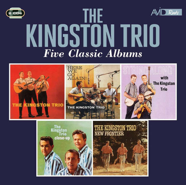 KINGSTON TRIO / HERE WE GO AGAIN / STRING ALONG / CLOSE UP / NEW FRONTIER