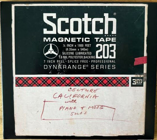 BERKELEY LECTURE, 1971
