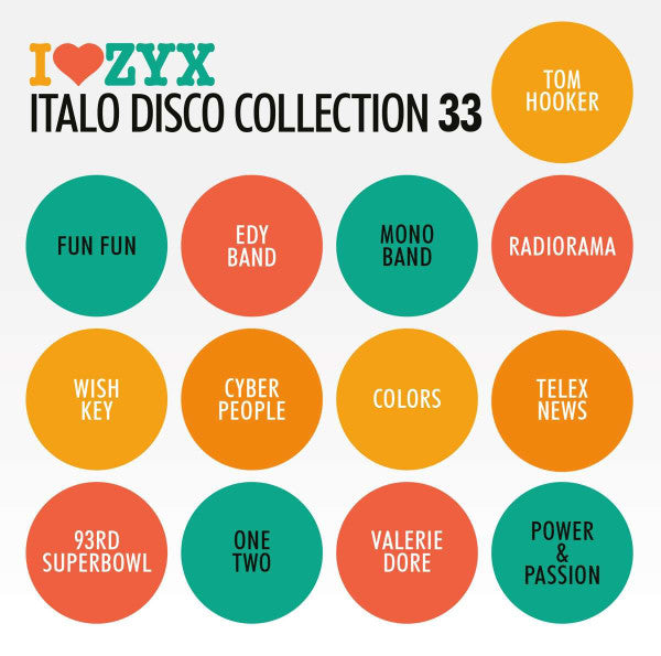 ZYX ITALO DISCO COLLECTION 33