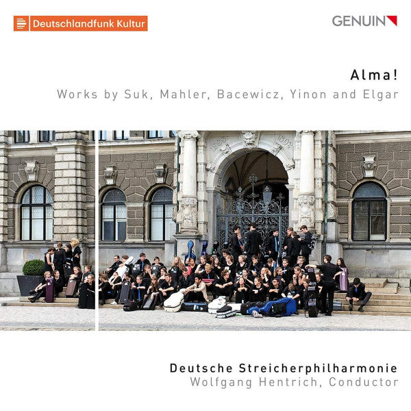 ALMA! - WORKS BY SUK, MAHLER, BACEWICZ, YINON,  & ELGAR