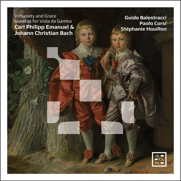 C.P.E. BACH & J.C. BACH: VIRTUOSITY & GRACE - SONATAS FOR VIOLA DA GAMBA
