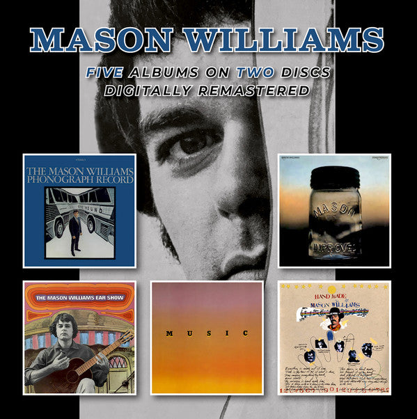 MASON WILLIAMS PHONOGRAPH RECORD/MASON WILLIAMS EAR SHOW + 3