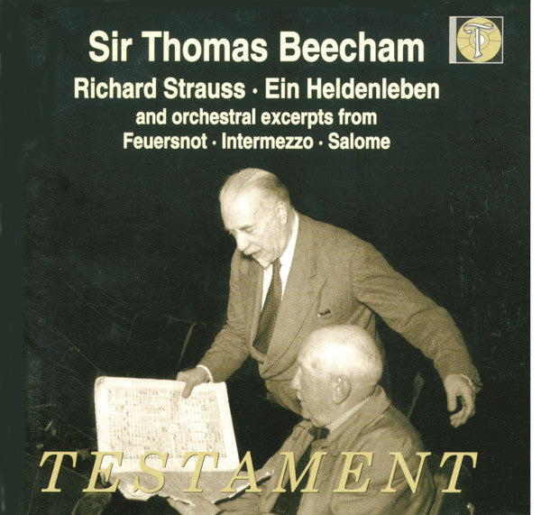 SIR THOMAS BEECHAM CONDUC