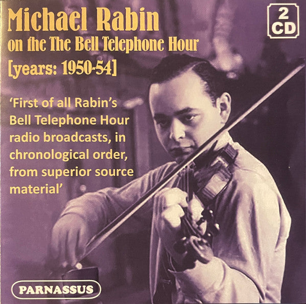 MICHAEL RABIN ON THE BELL TELEPHONE HOUR 1950/54