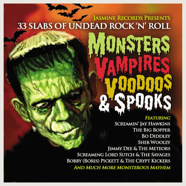 MONSTERS VAMPIRES VOODOOS & SPOOKS: 33 SLABS OF UNDEAD ROCK N ROLL