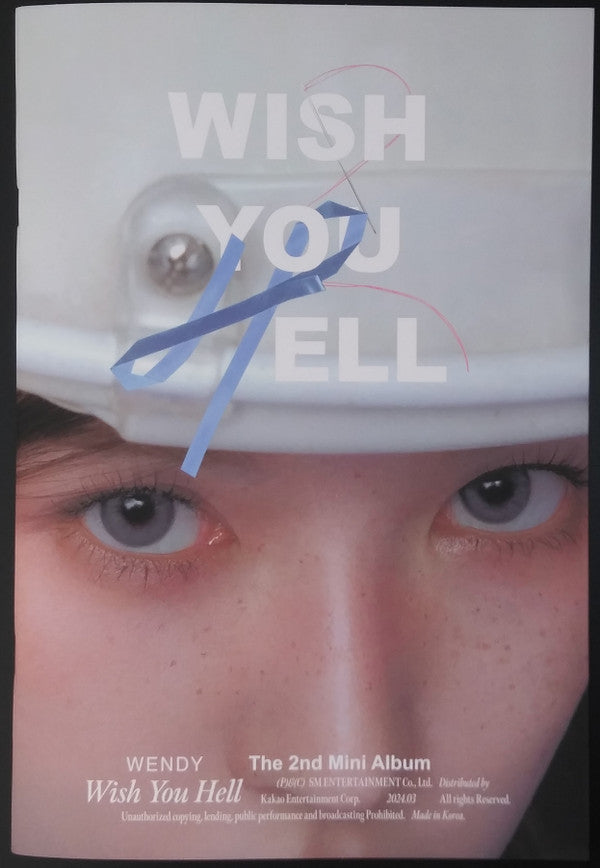 WENDY THE 2ND MINI ALBUM WISH YOU HELL