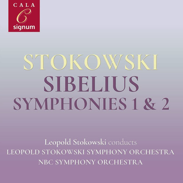 SIBELIUS: SYMPHONY NO. 1 IN E MINOR, SYMPHONY NO. 2 IN D MAJOR
