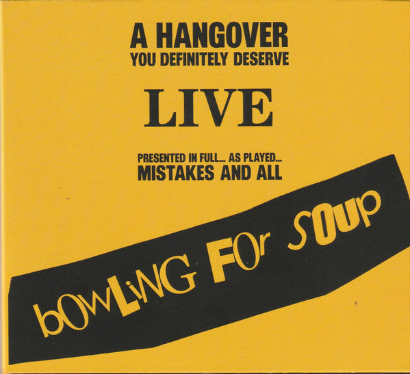 HANGOVER YOU DEFINITELY DESERVE