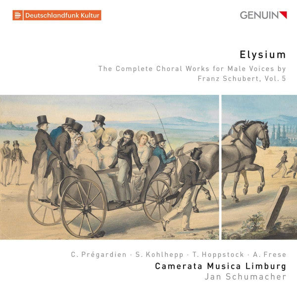 COMPLETE CHORAL WORKS FOR MALE VOICES BY FRANZ SCHUBERT, VOL. 5 - ELYSIUM