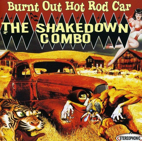 BURNT OUT HOT ROD CAR