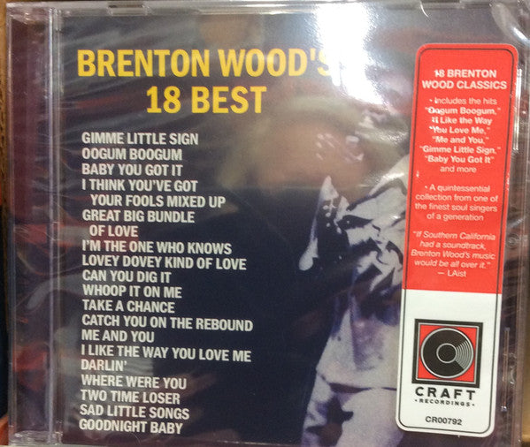 BRENTON WOOD'S 18 BEST