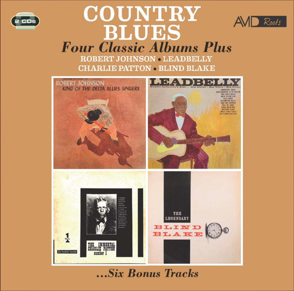 KING OF THE DELTA BLUES SINGERS / LEDBETTER'S BEST / IMMORTAL PATTON #1 / LEGENDARY BLIND BLAKE