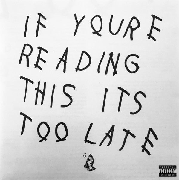 IF YOU'RE READING THIS IT'S TOO LATE