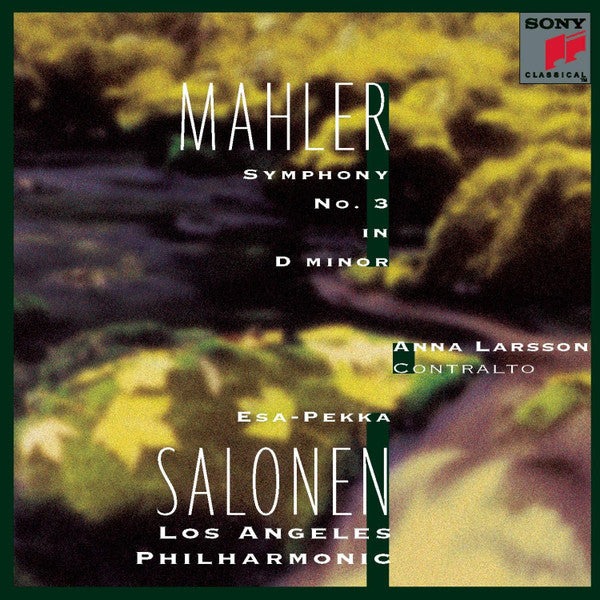 MAHLER: SYMPHONY NO 3; SALONEN
