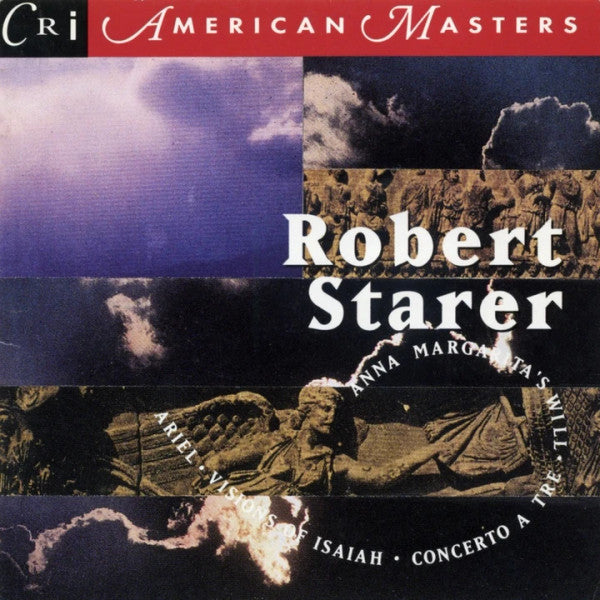 STARER ROBERT: 'CONCERTO A TRE' FOR CLARINET TRUMPET & TROMBONE JOSEPH RABBAI GERARD SCHWAR