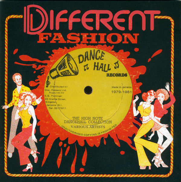 DIFFERENT FASHION: THE HIGH NOTE DANCEHALL COLLECTION