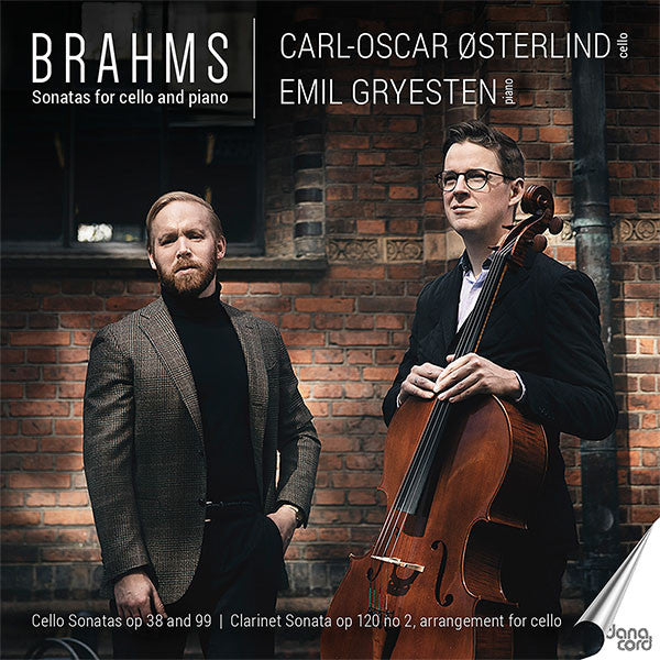 BRAHMS: SONATAS FOR CELLO & PIANO
