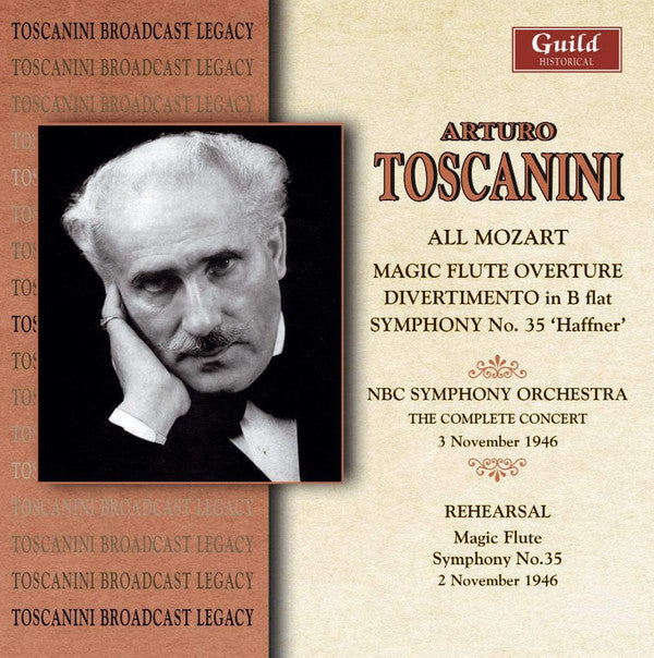 MOZART MAGIC FLUTE OVERTURE / SYMPHONY NO.35 / DIVERTIMENTO FOR STRING & HORNS K.287.